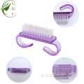 Conceptions de nettoyage de brosse à ongles en acrylique